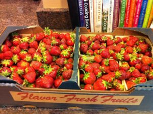 flat of strawberries from golden ridge farm flat of strawberries from golden ridge farm
