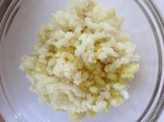 Perfectly smooth potato from the OXO Adjustable Potato Ricer.