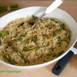 Lemon Orzo Salad with Asparagus