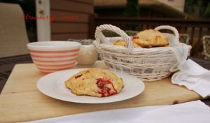 coffee house strawberry scones