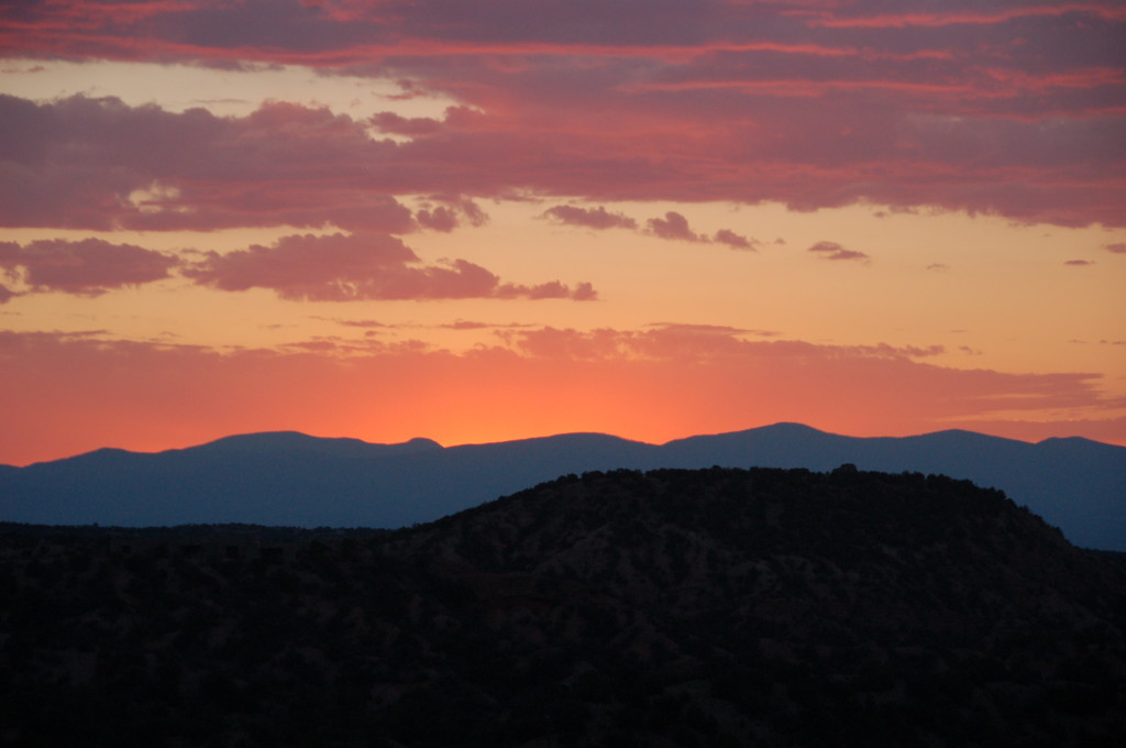 new mexico sunset