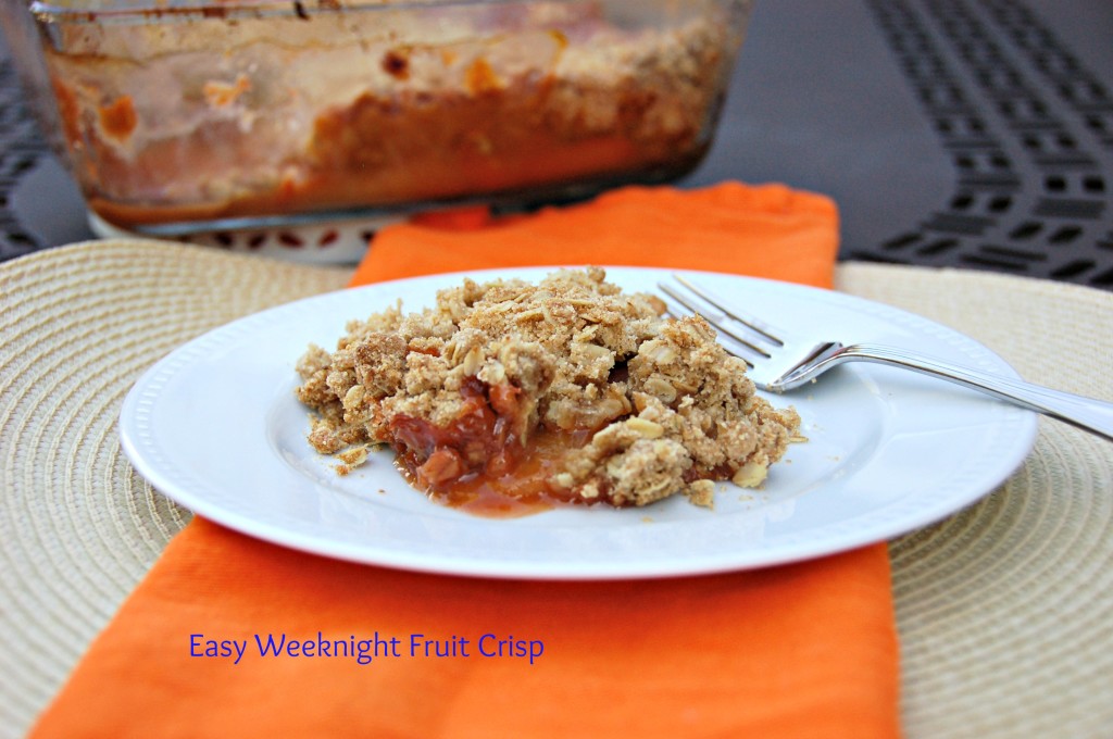 fruit crisp recipe