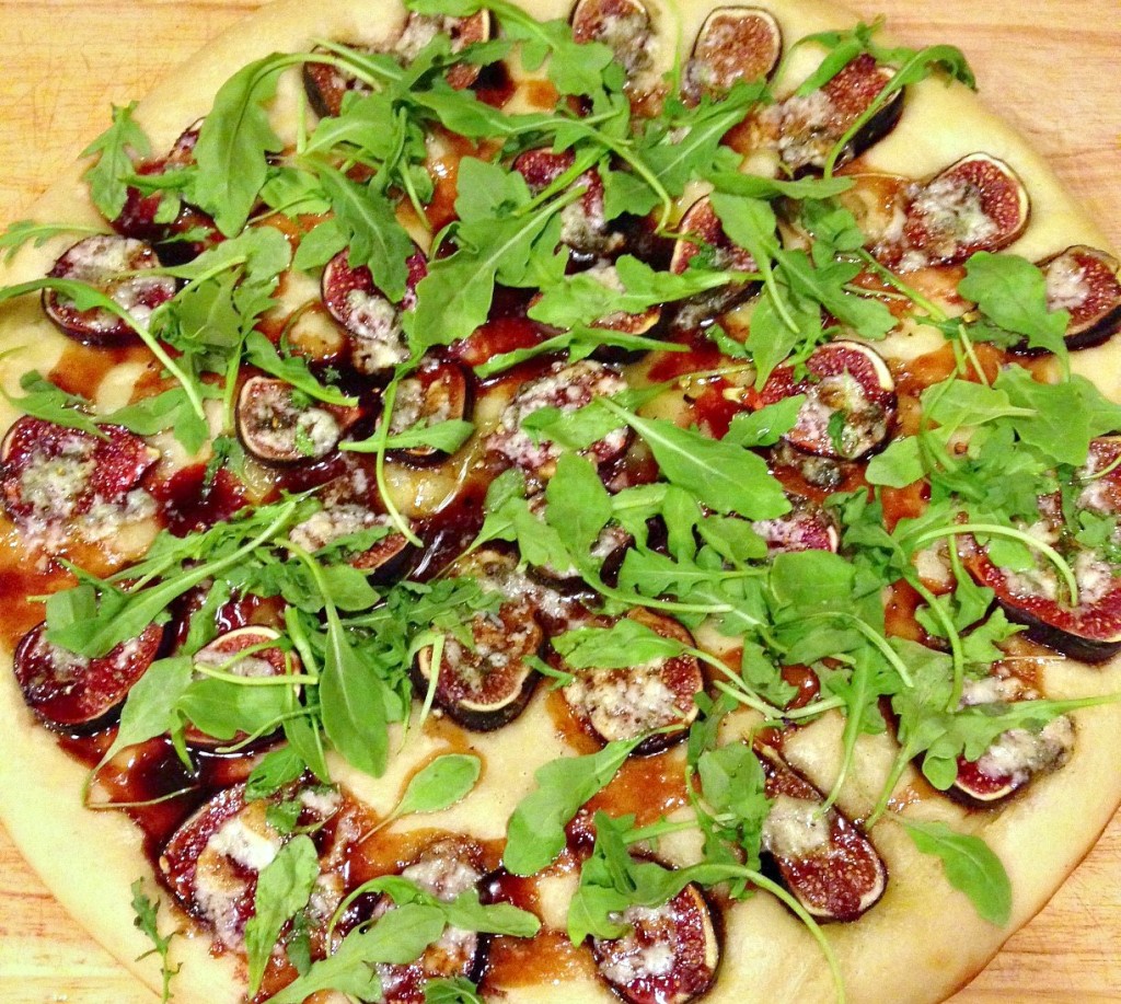 roasted fig pizza