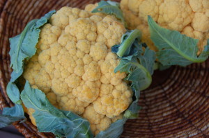 orange cauliflower