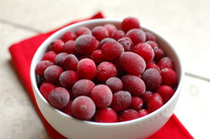 fresh cranberries