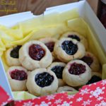 Lemon-Scented Jam Thumbprint Cookies for the Great Food Blogger Cookie Swap