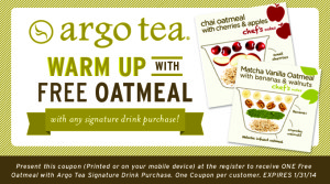 argo tea coupon