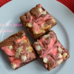 Valentine's Day Cheesecake Brownies