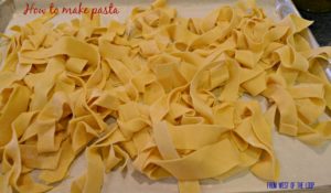 how to make pasta