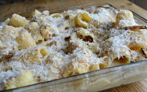 baked pasta with cauliflower