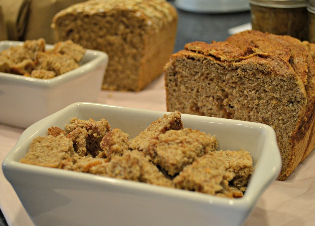 homemade breads at the Chicago food swap