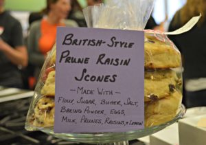 scones at the Chicago food swap