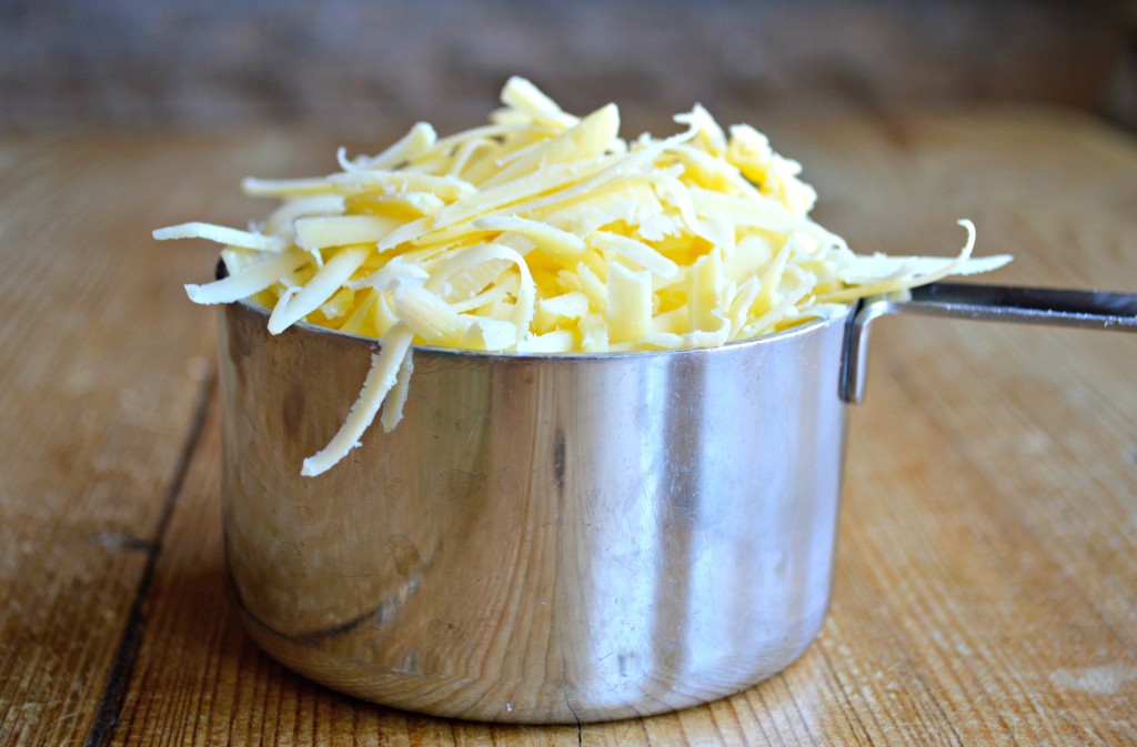 grated cheddar 