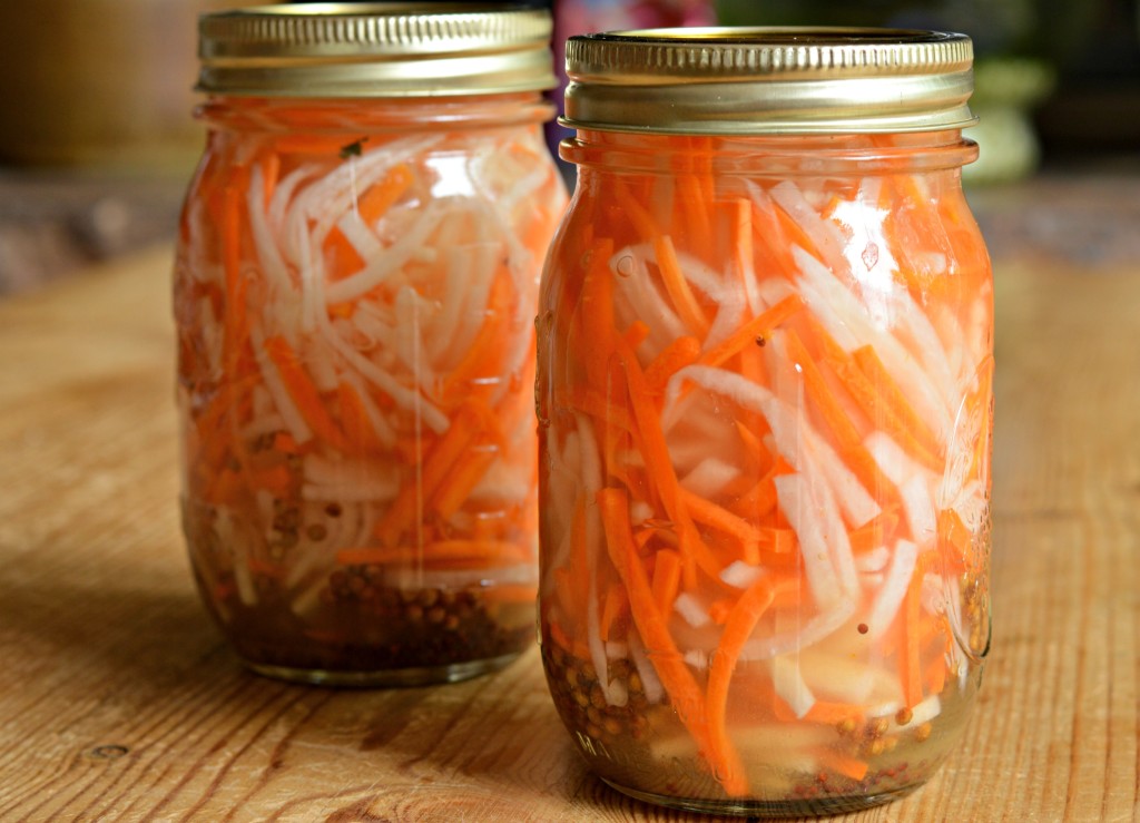 carrot and daikon pickle