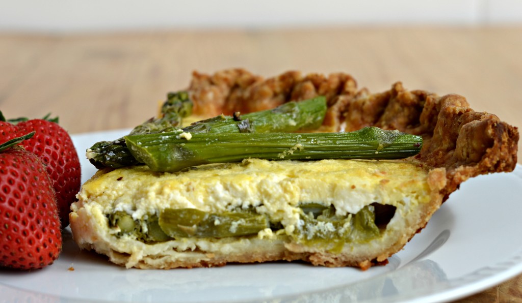 asparagus quiche