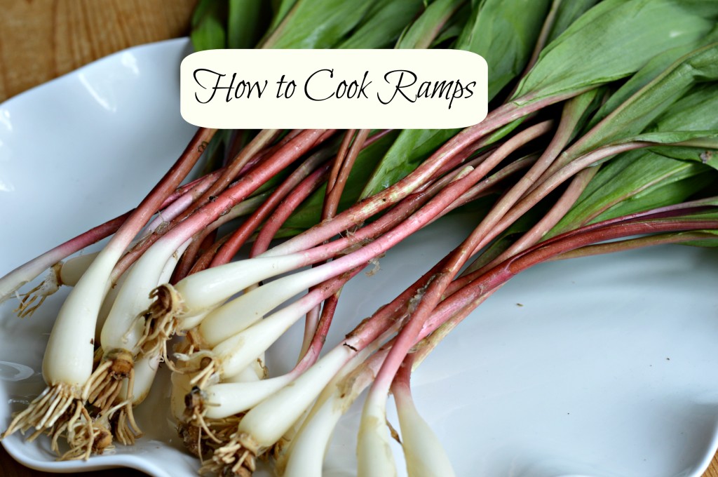 how to cook with ramps