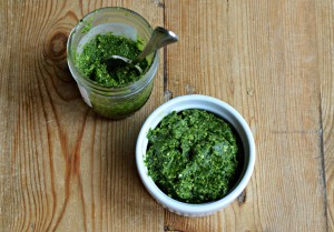 how to make ramps pesto