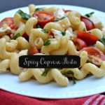 Summer Cooking: Spicy Caprese Pasta