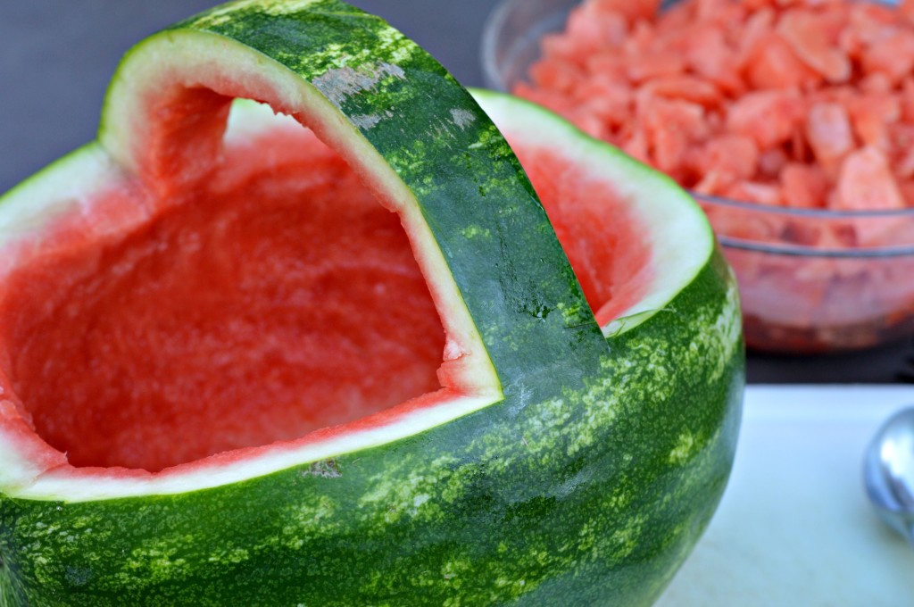 watermelon basket for baby shower