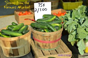 shopping the farmers market