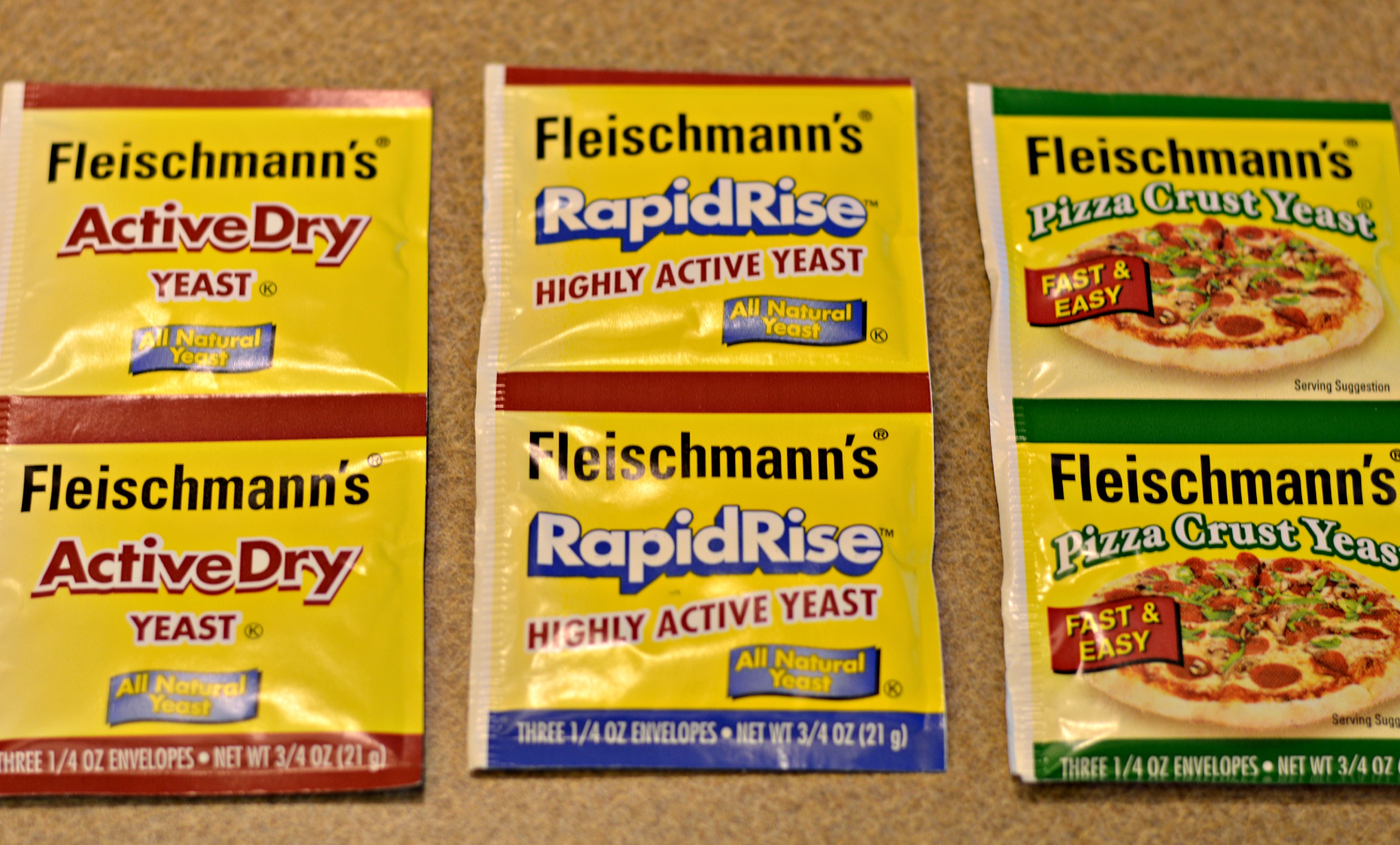 Fleischmann S Rapid Rise Highly Active Yeast Pizza Dough ...