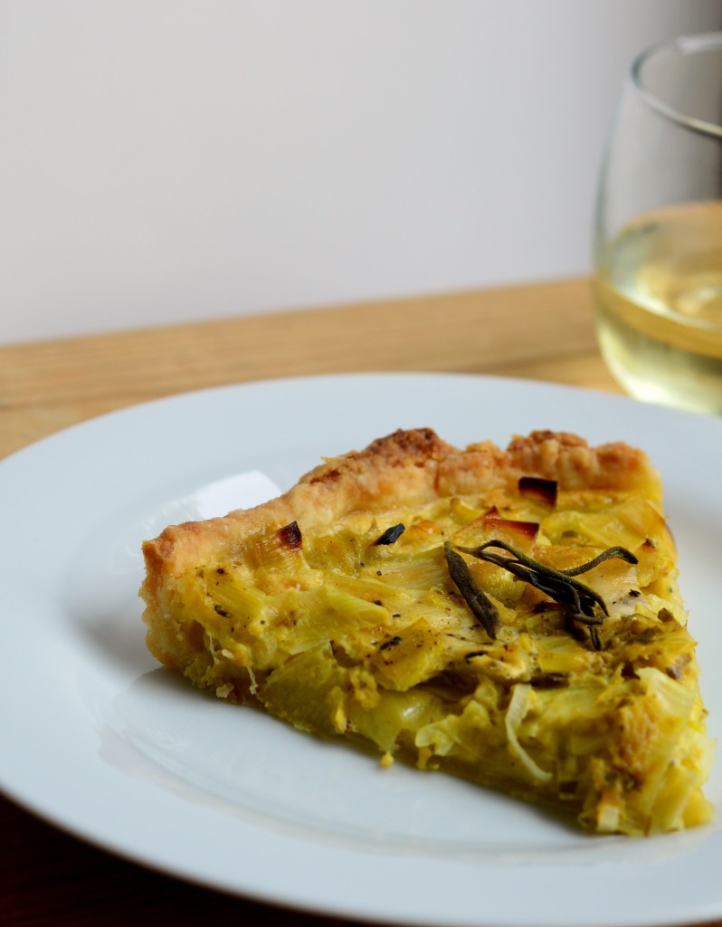 tarte aux poireaux