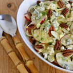 Cortland Apple, Fennel and Bleu Cheese Salad for Thanksgiving