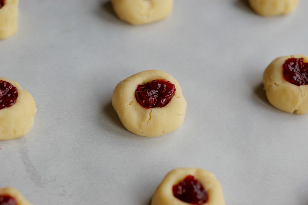 jam thumbprint cookies