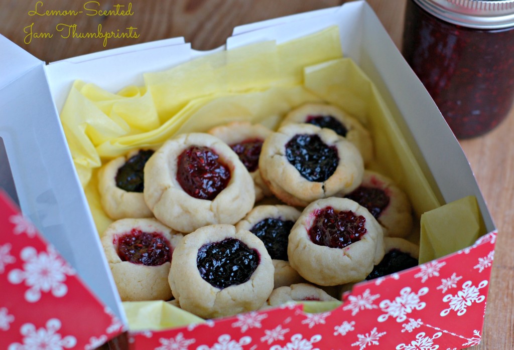 jam thumbprint cookies