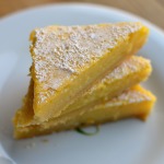 Meyer Lemon Bars to Brighten Your Day