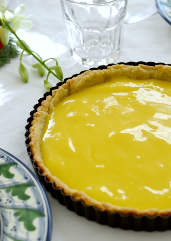 Meyer lemon tart