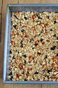 homemade granola bars