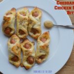 Cheddar Apple Pigs in a Blanket