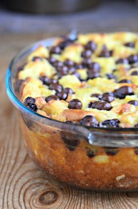 chocolate bread pudding recipe