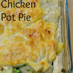 Chicken Pot Pie with Puff Pastry Crust