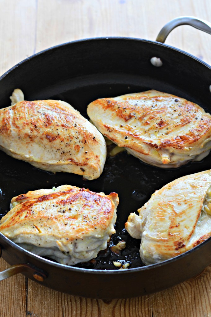 sautéed chicken breasts