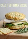 white cheddar and rosemary biscuits
