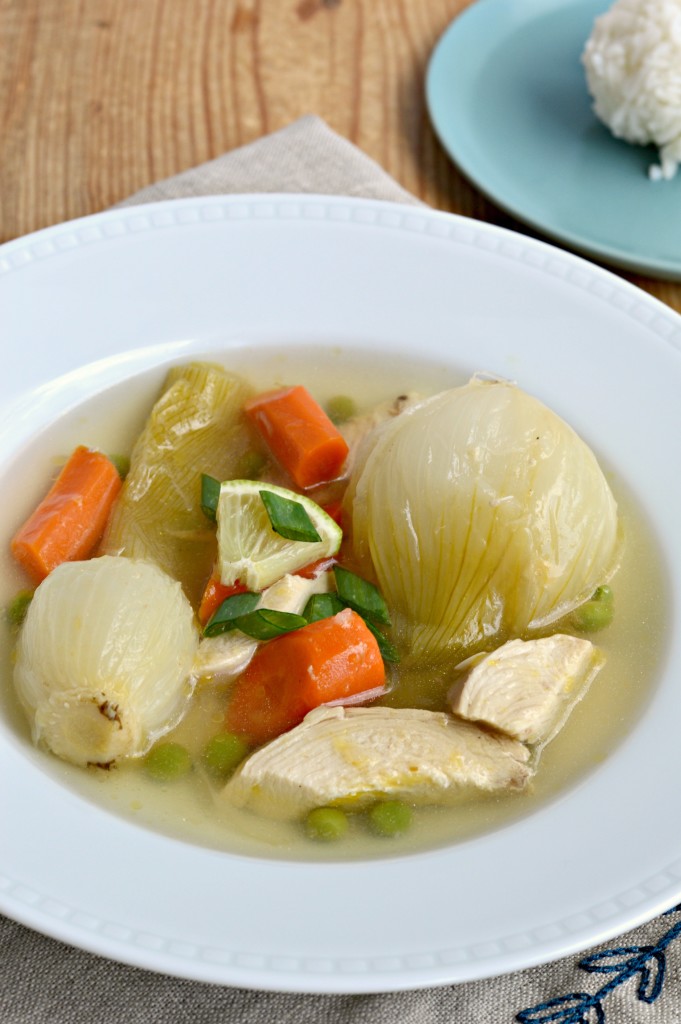 chicken soup with ginger