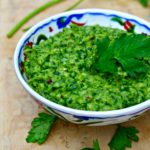 Green Garlic Chimichurri