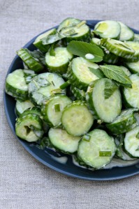 easy cucumber salad