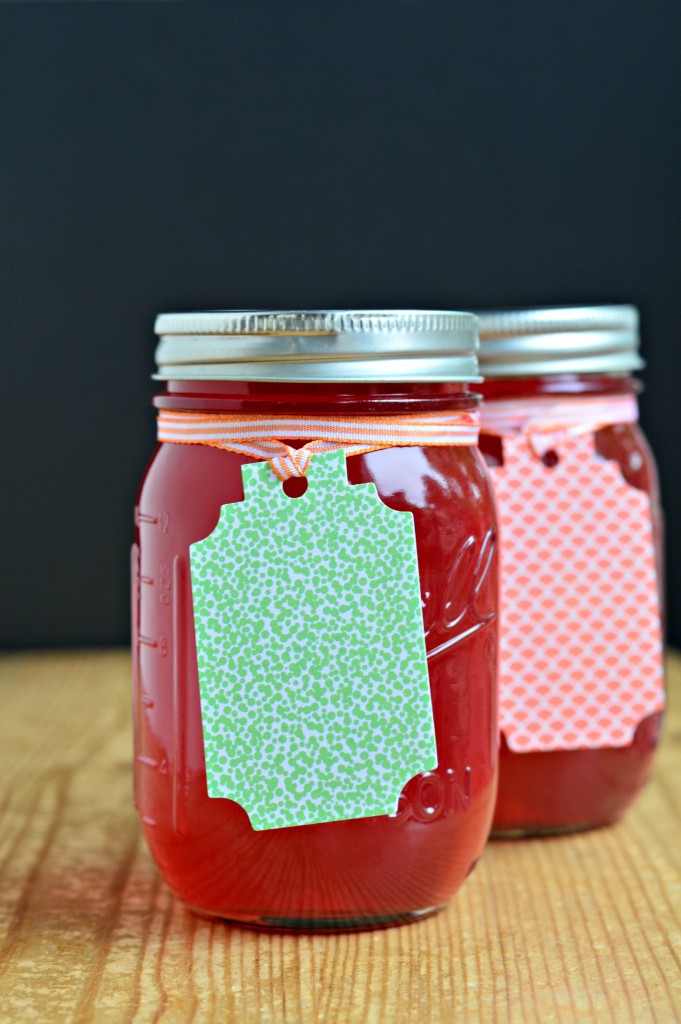 rhubarb syrup canning