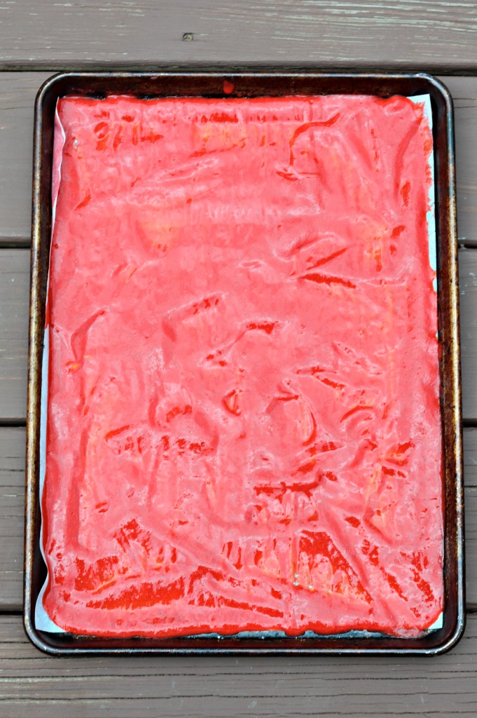 make fruit leather in the oven