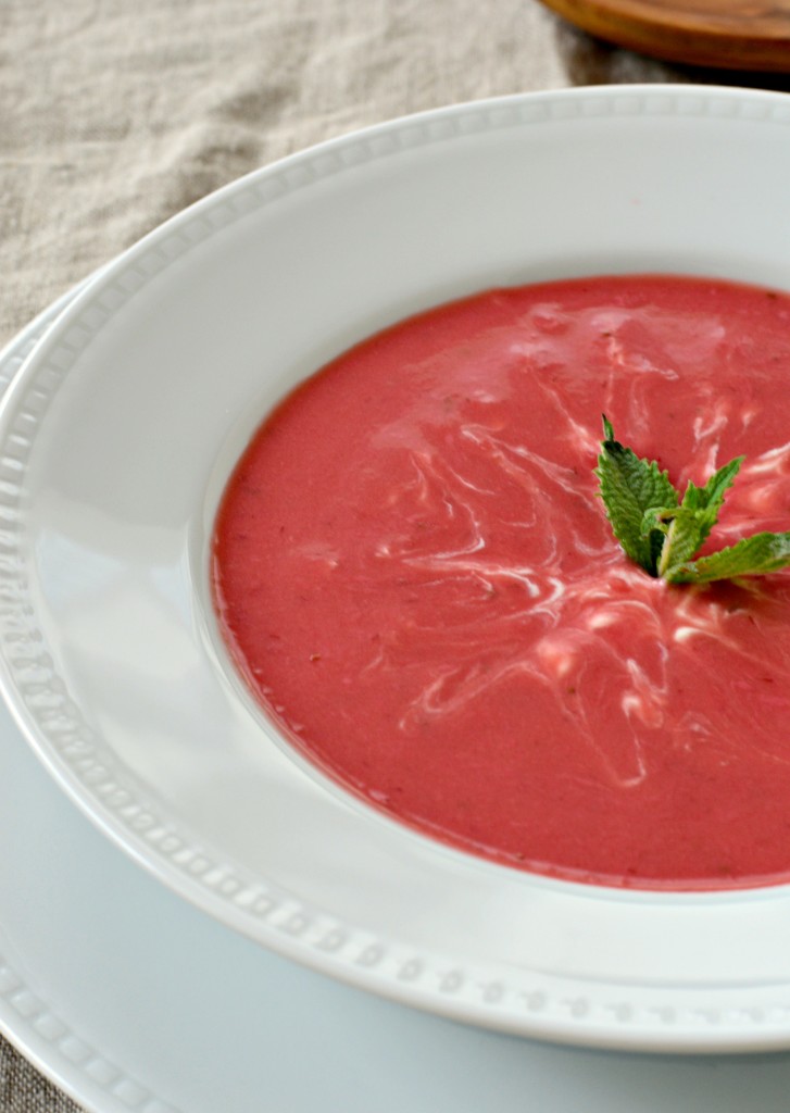 strawberry soup recipe