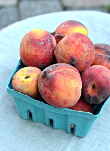 quart of peaches