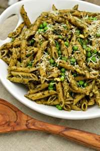 pasta with pesto