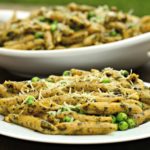 Penne with Pesto and Peas