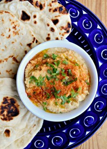 moroccan fava bean dip