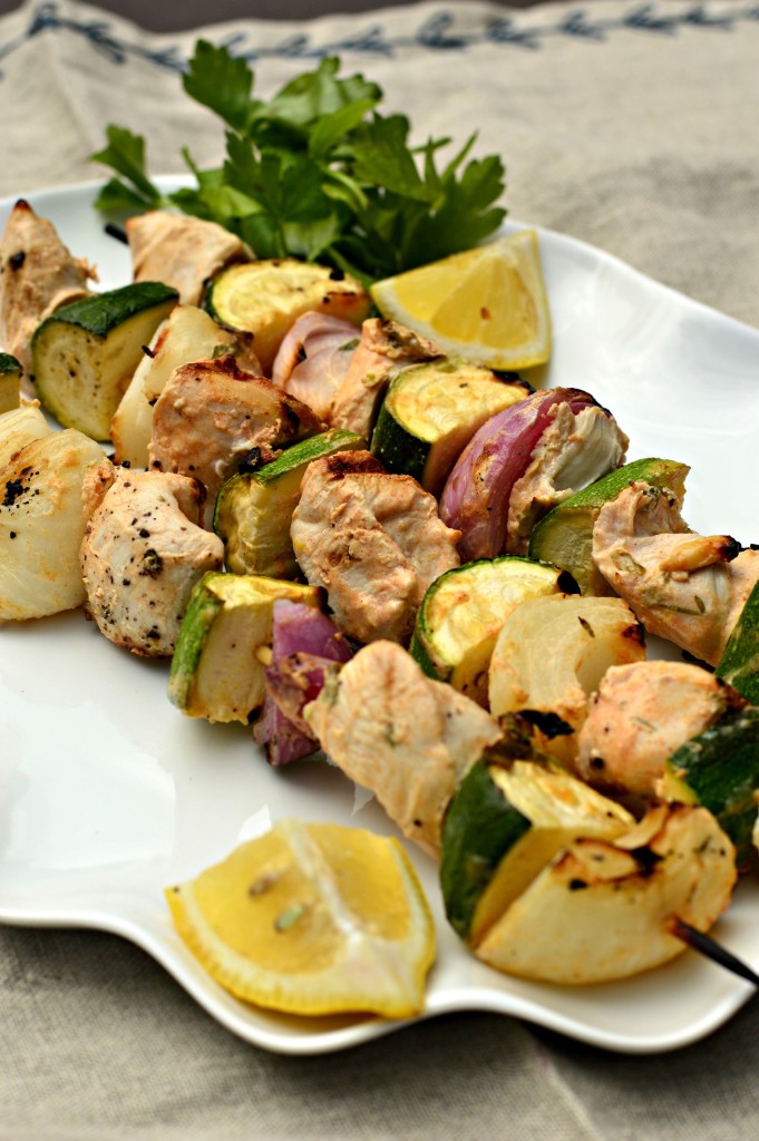 yogurt marinated chicken kabobs