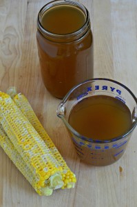 make corn broth