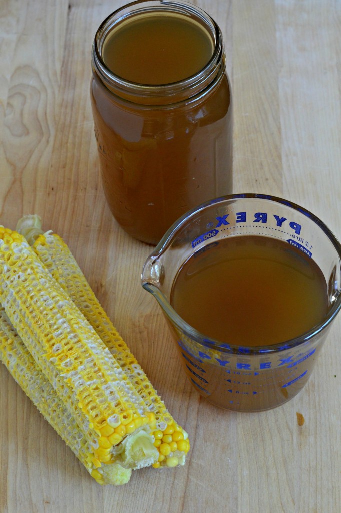 make corn broth